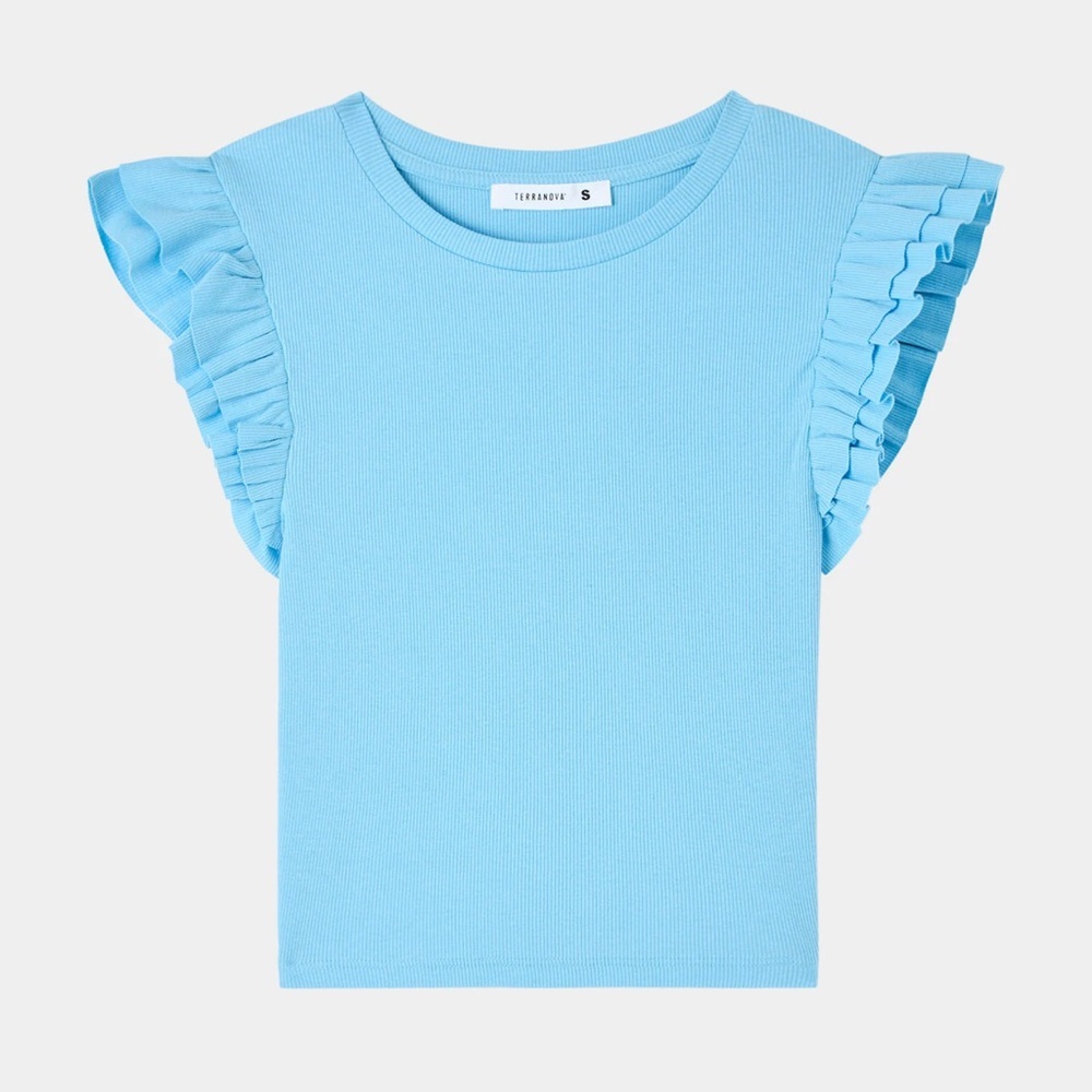 Zara Ruffled Top - Picture 1 of 3